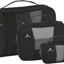 Travel Gear Pack It, Black 3 Pack, One Size